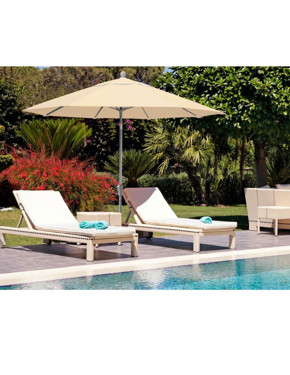 Sombrilla para jardín 8