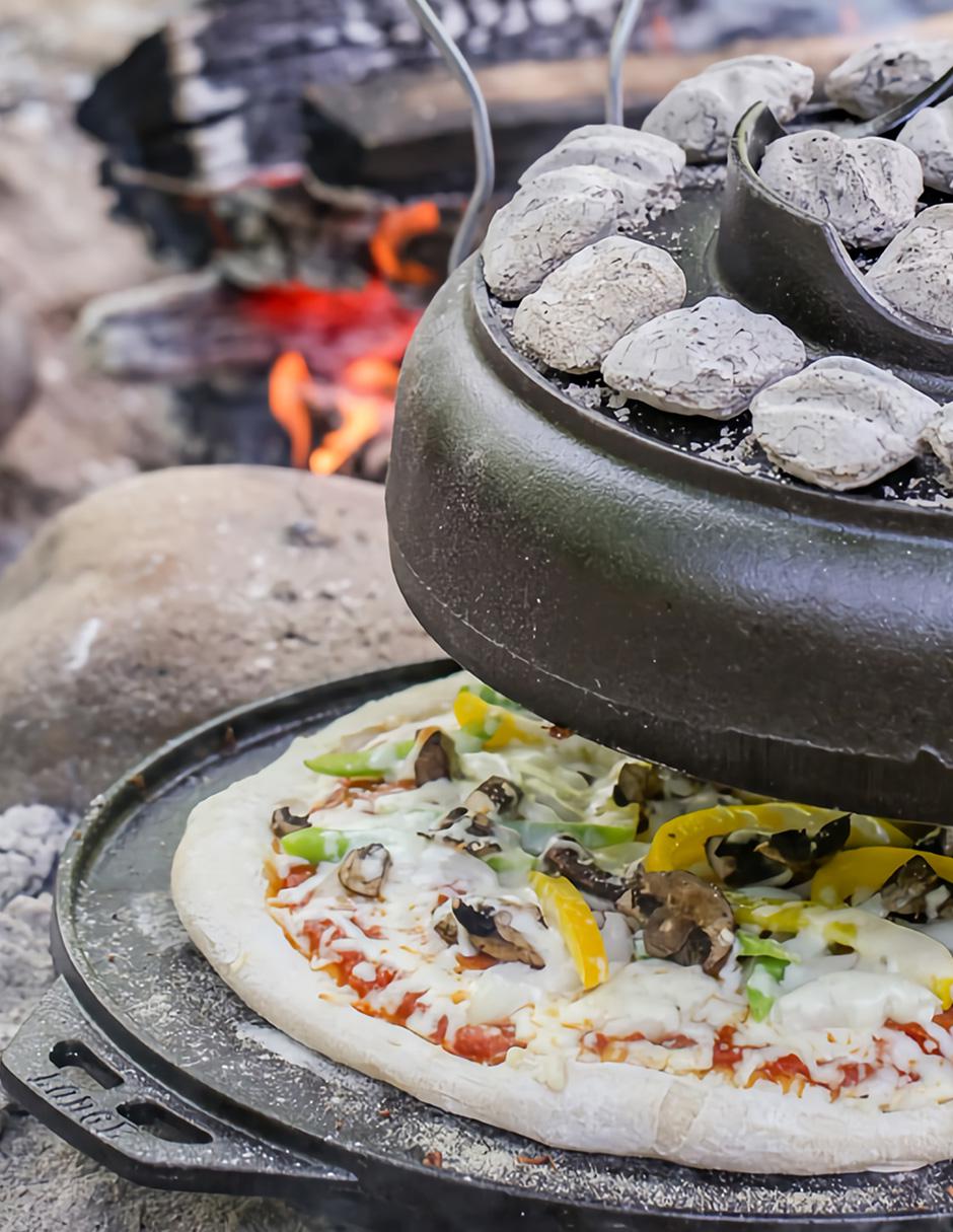 Asador de carbón Wok