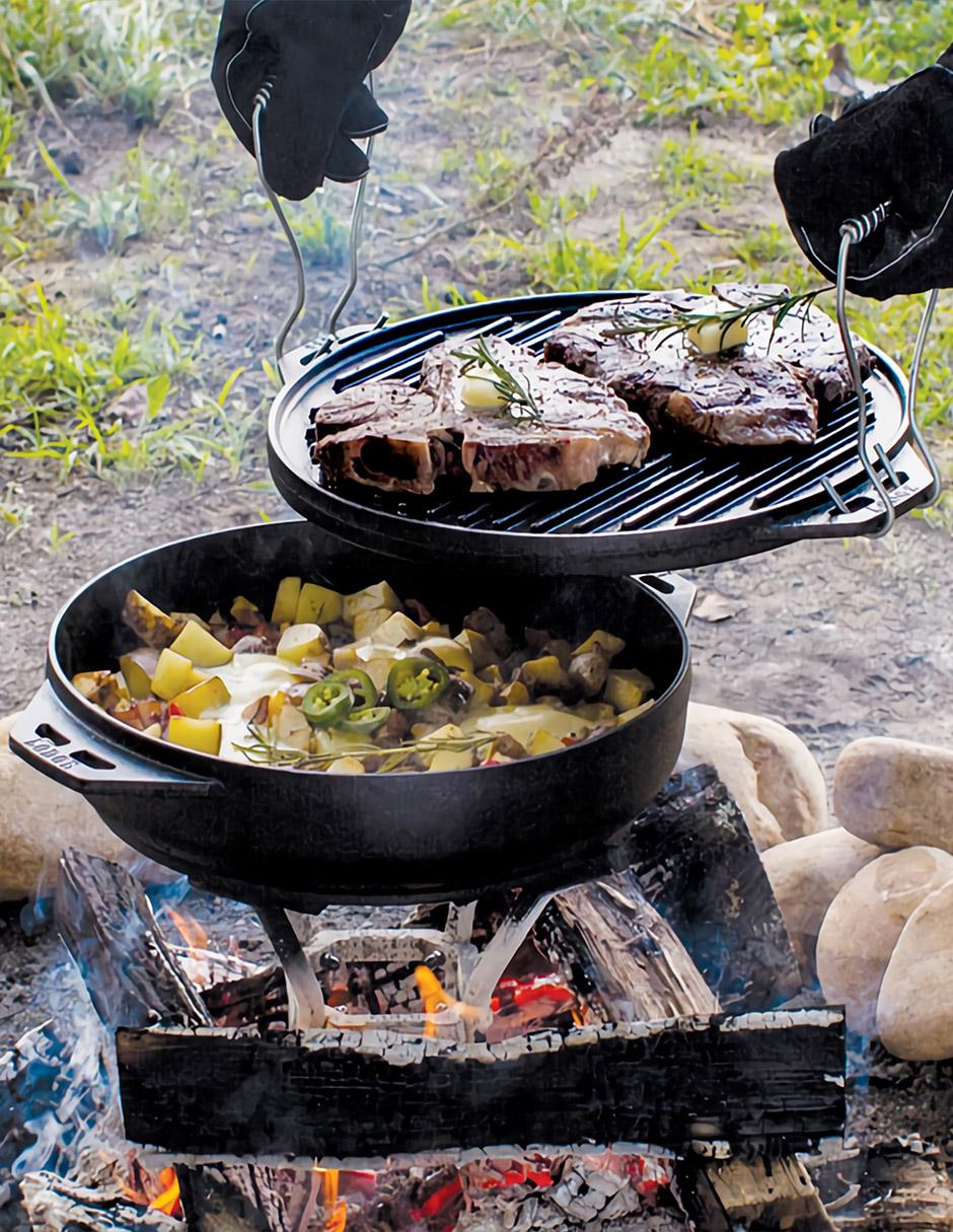 Asador de carbón Wok
