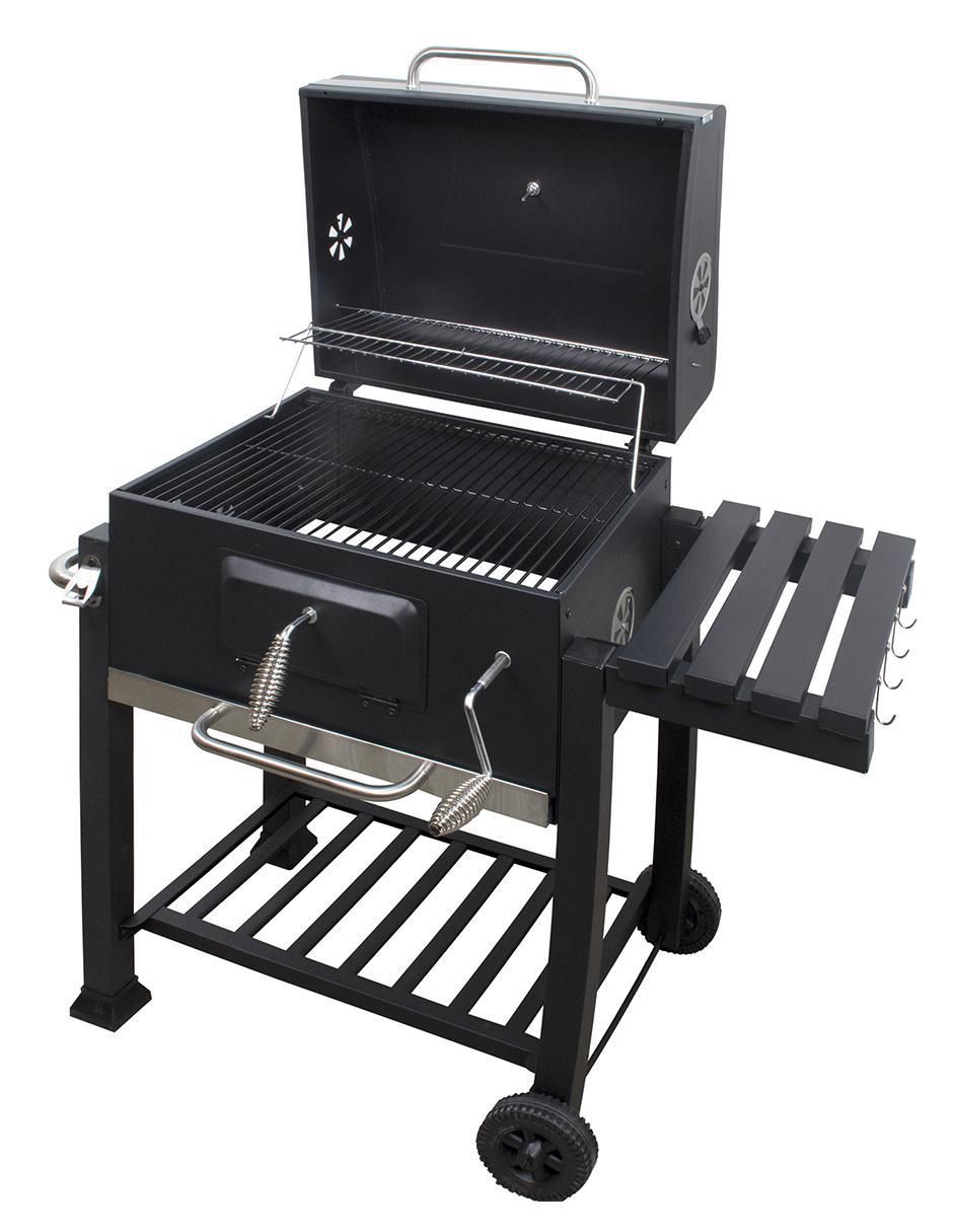 Asador de carbón