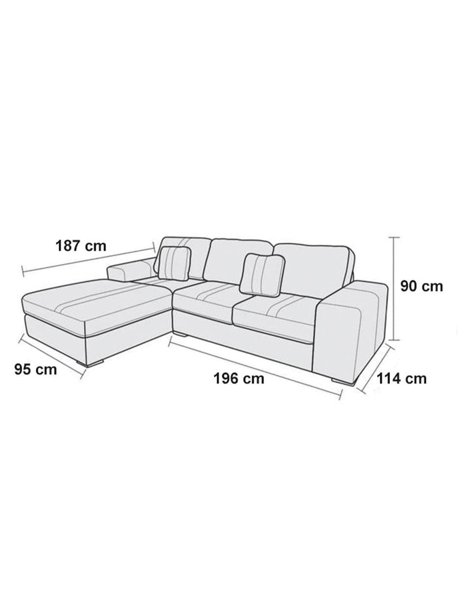 Chaise lounge Palermo de lino Chaise lounge Palermo de lino
