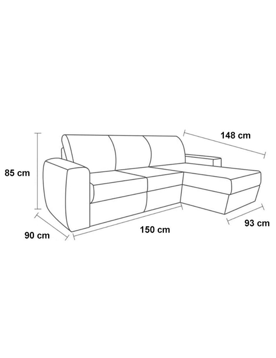 Chaise lounge Asturias de lino Chaise lounge Asturias de lino