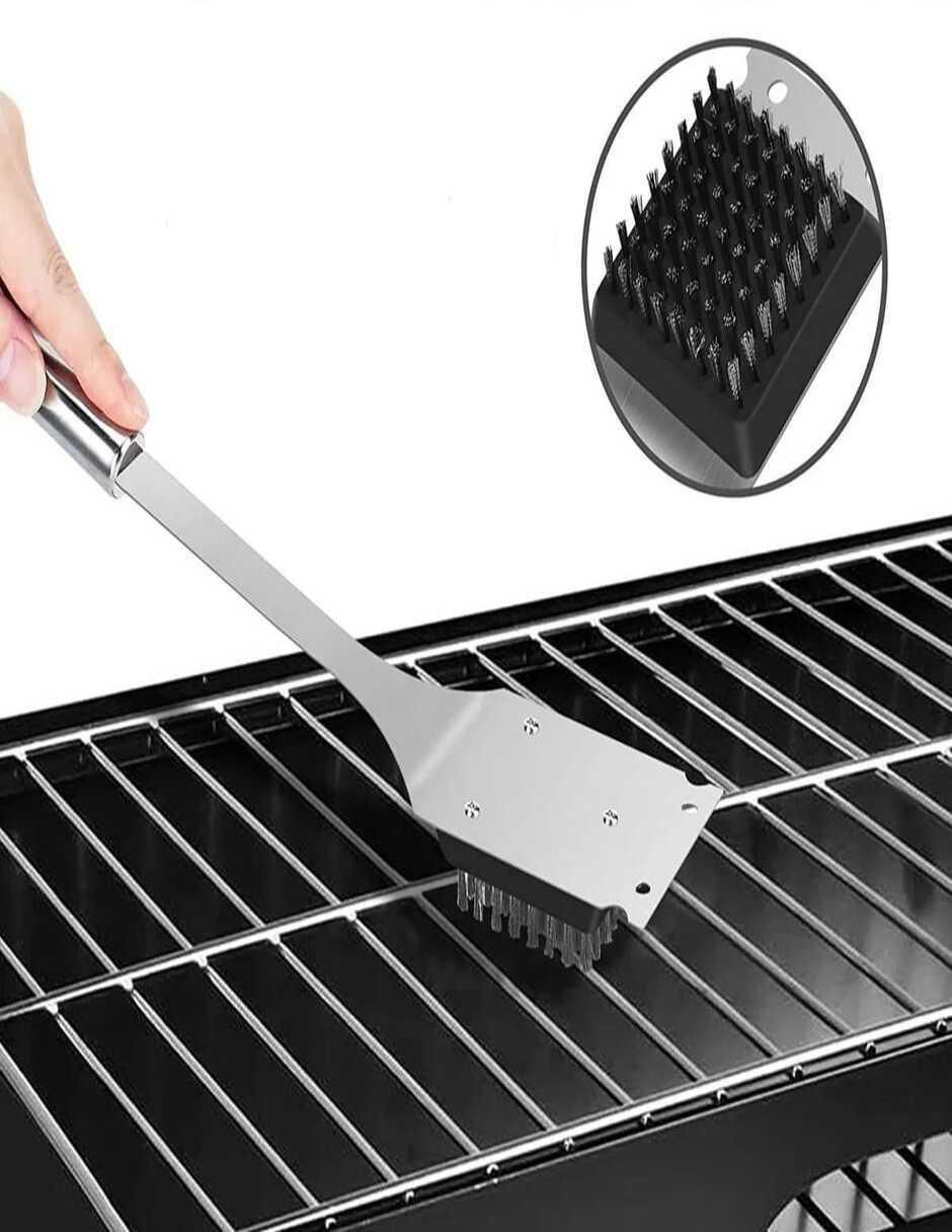 Set utensilios para asar de acero inoxidable 2