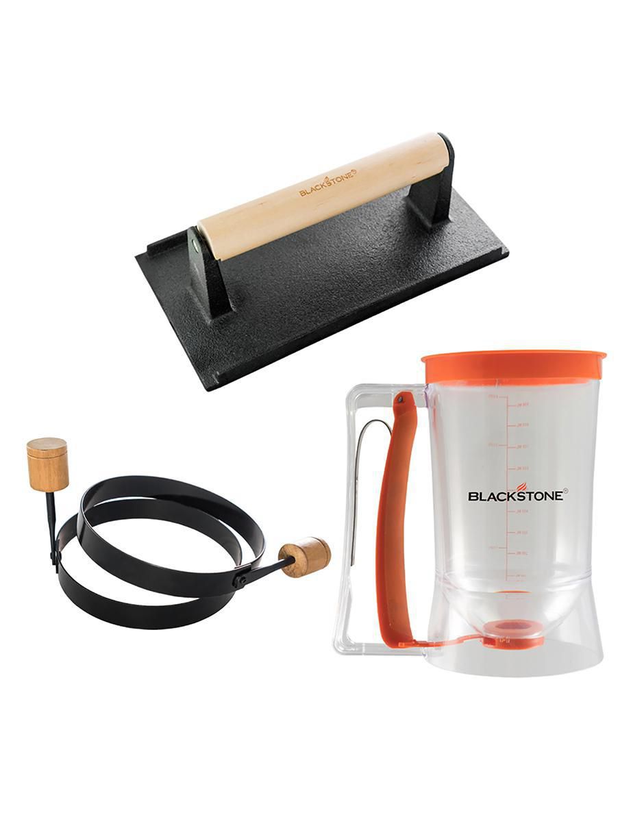 Set utensilios para asar de acero inoxidable