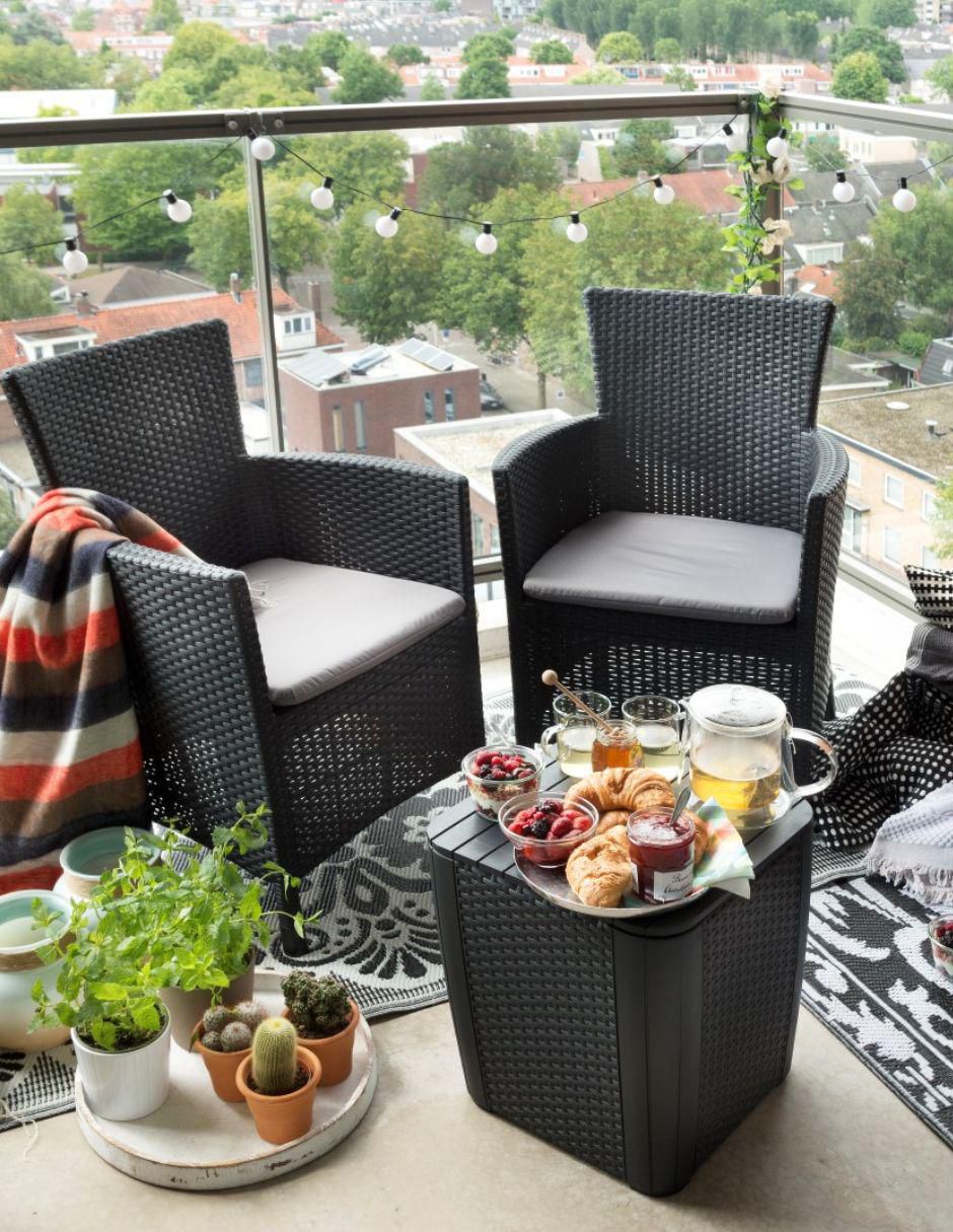 Set sala exterior Iowa Balcony 7