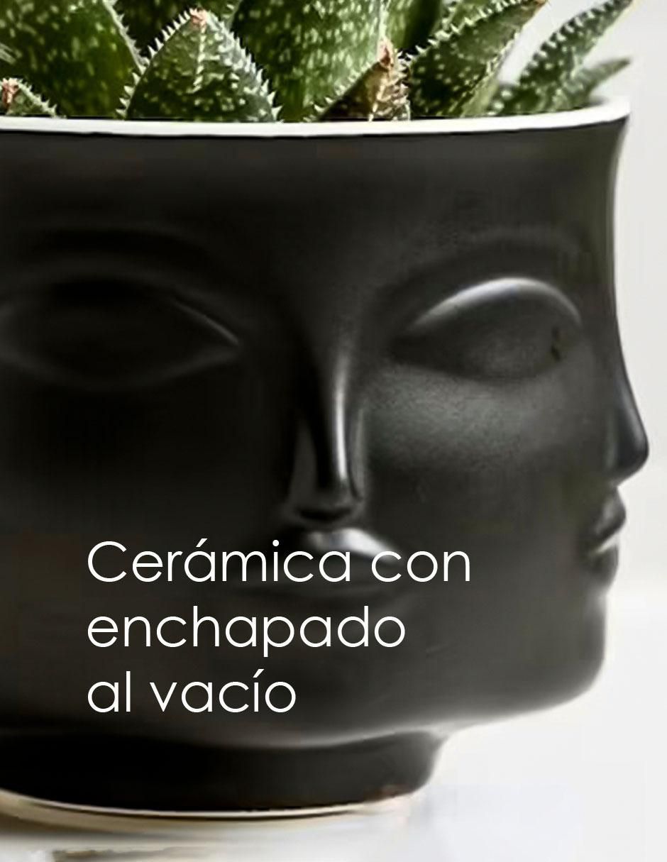 Maceta de cerámica con sistema automático de riego 2