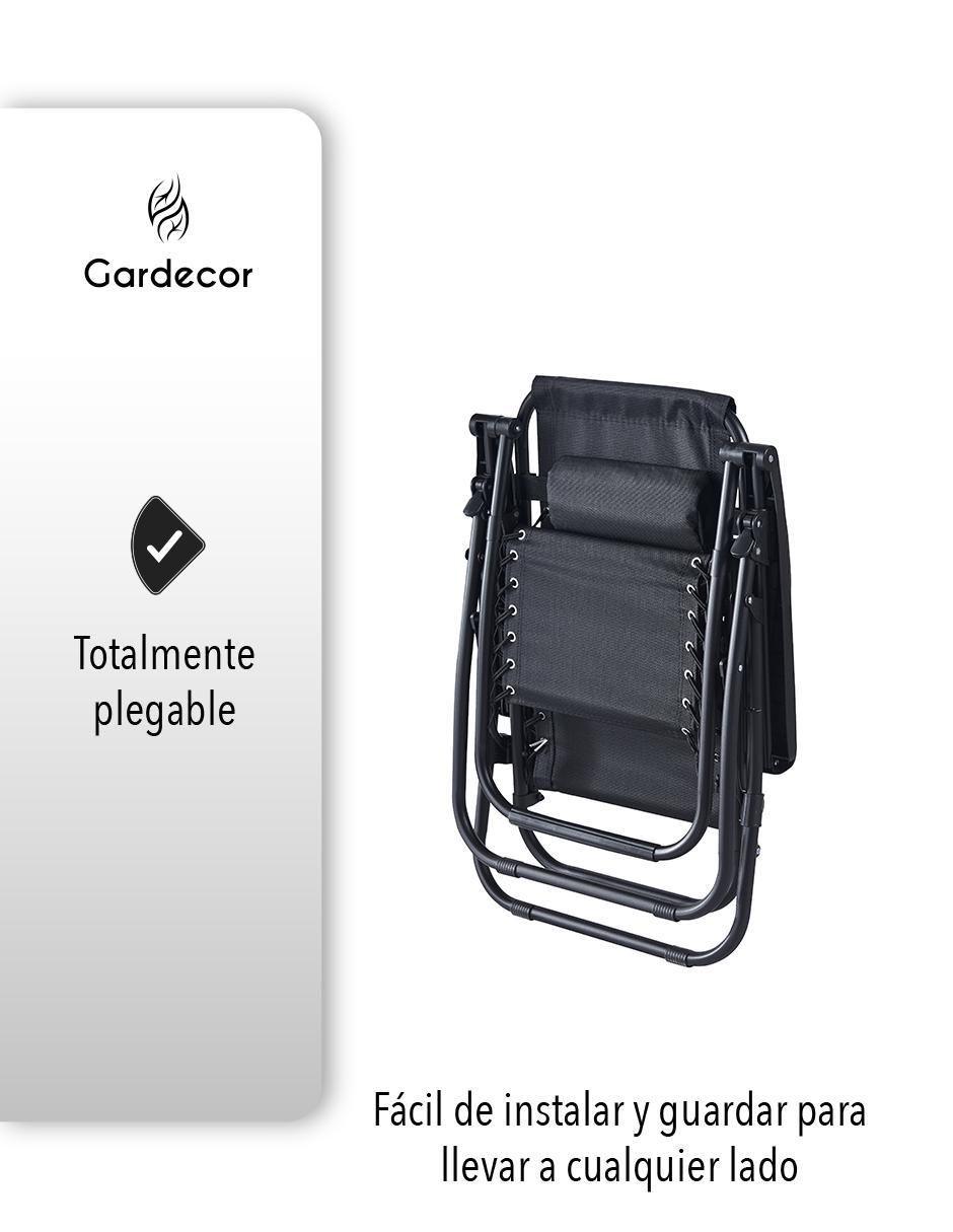 Camastro de aluminio 2 piezas 2