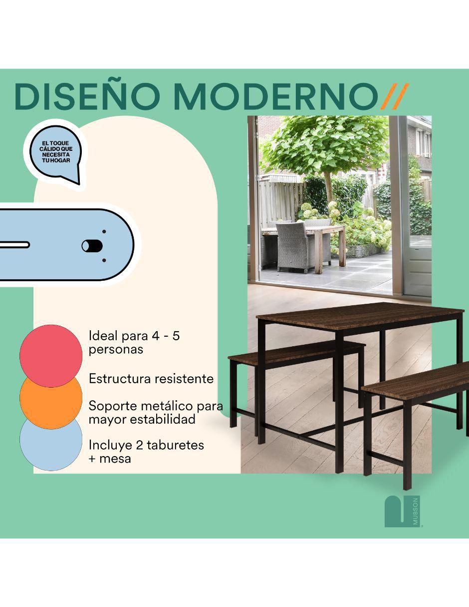 Comedor Naly para 2 personas