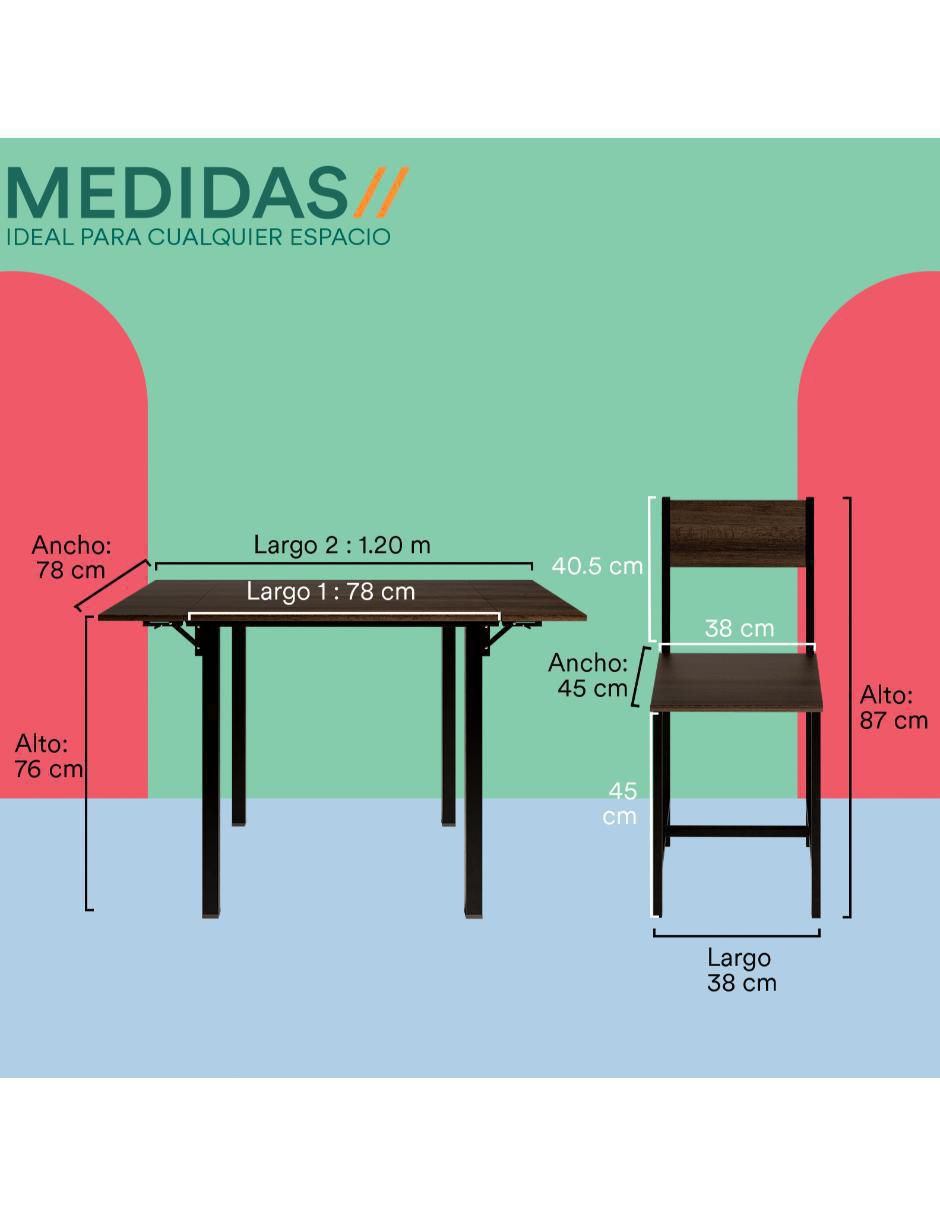 Comedor Ponce para 2 personas 7