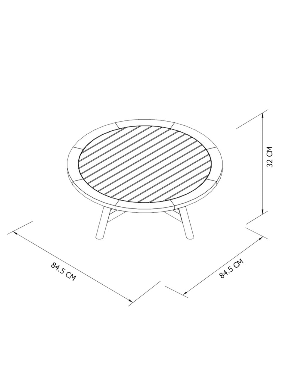 Mesa de centro indi de madera 7