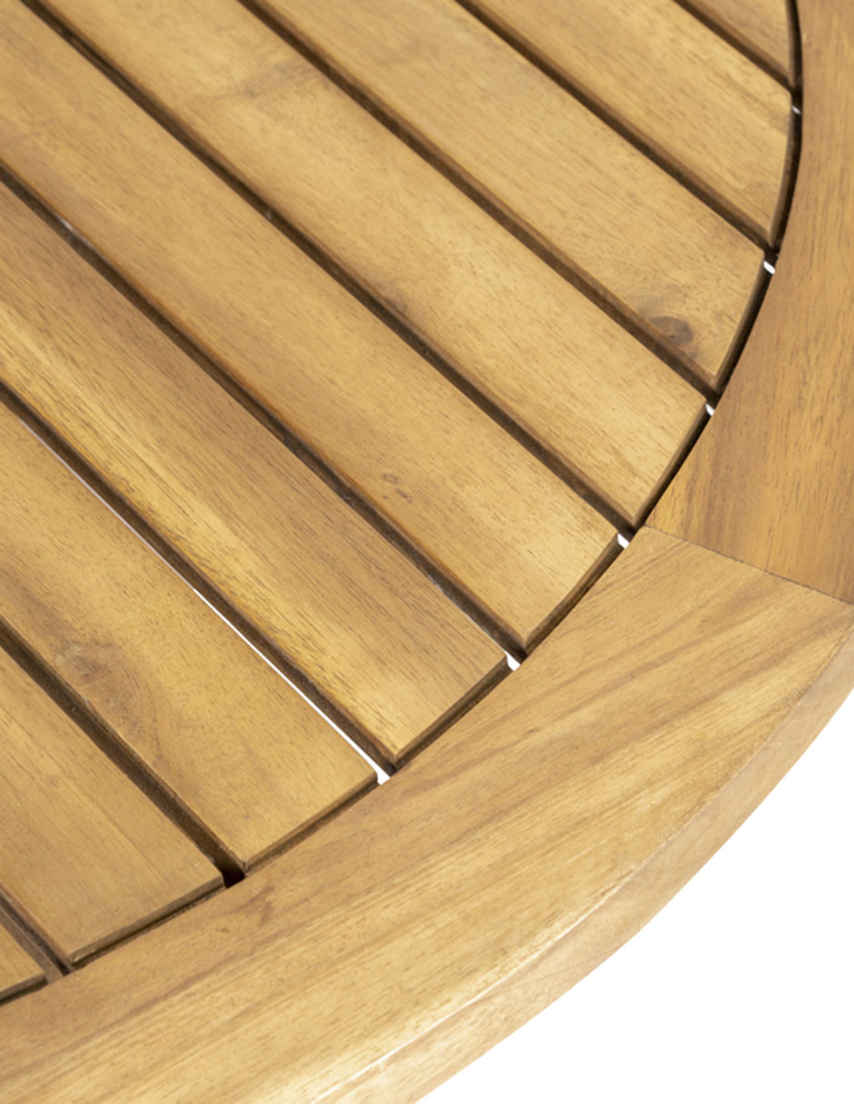 Mesa de centro indi de madera