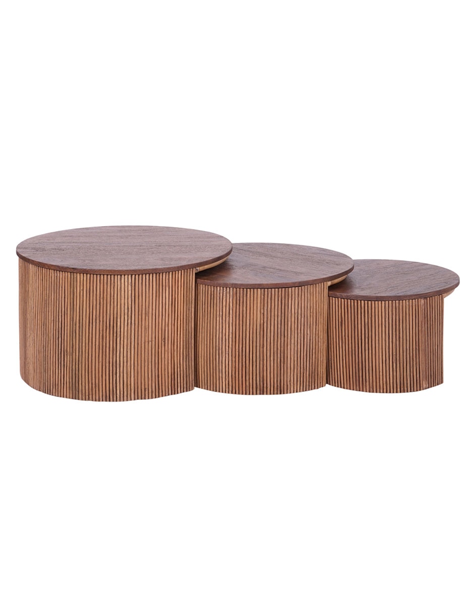Set mesa de centro armable nido nube 3