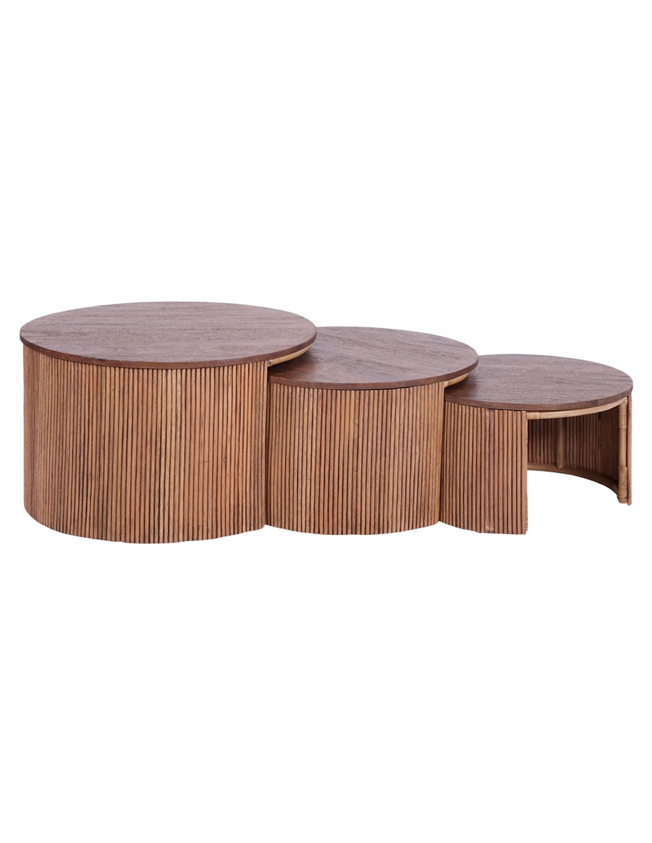 Set mesa de centro armable nido nube 4