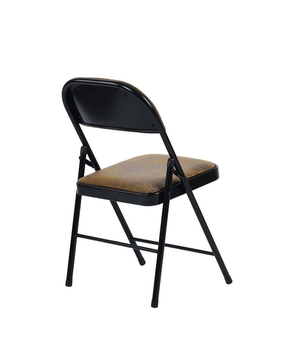 Set silla plegable 4 piezas Fair Suede Furniturer