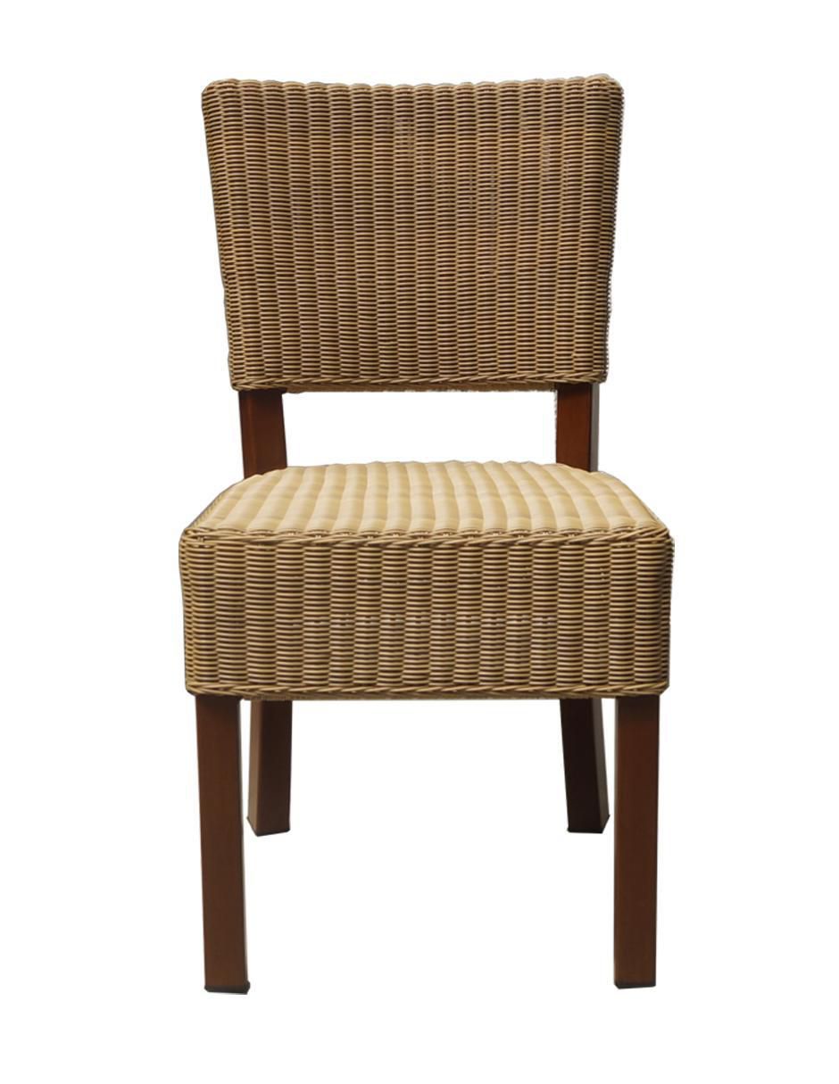 Silla Zurich Sidechair de mimbre Silla Zurich Sidechair de mimbre