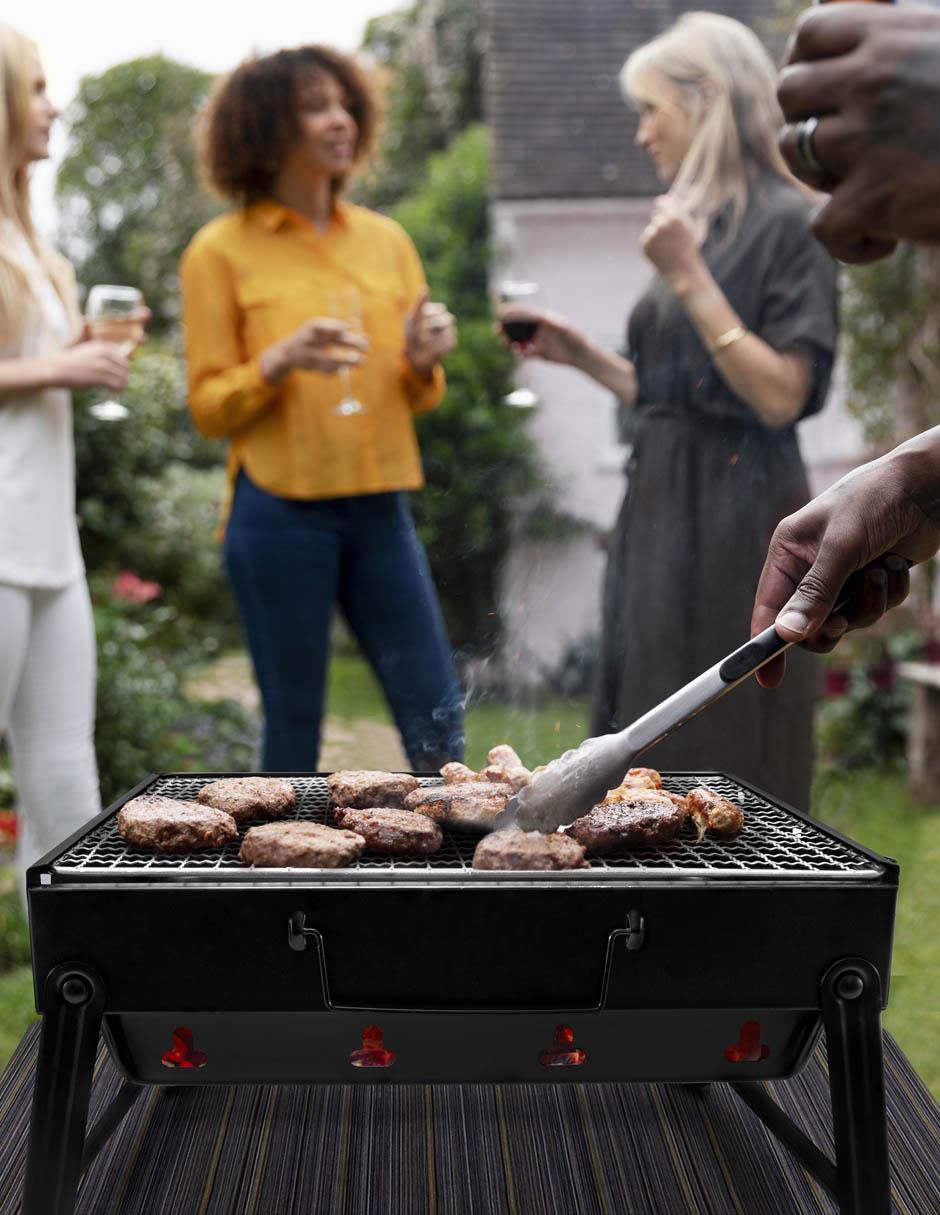 Asador de carbón 7