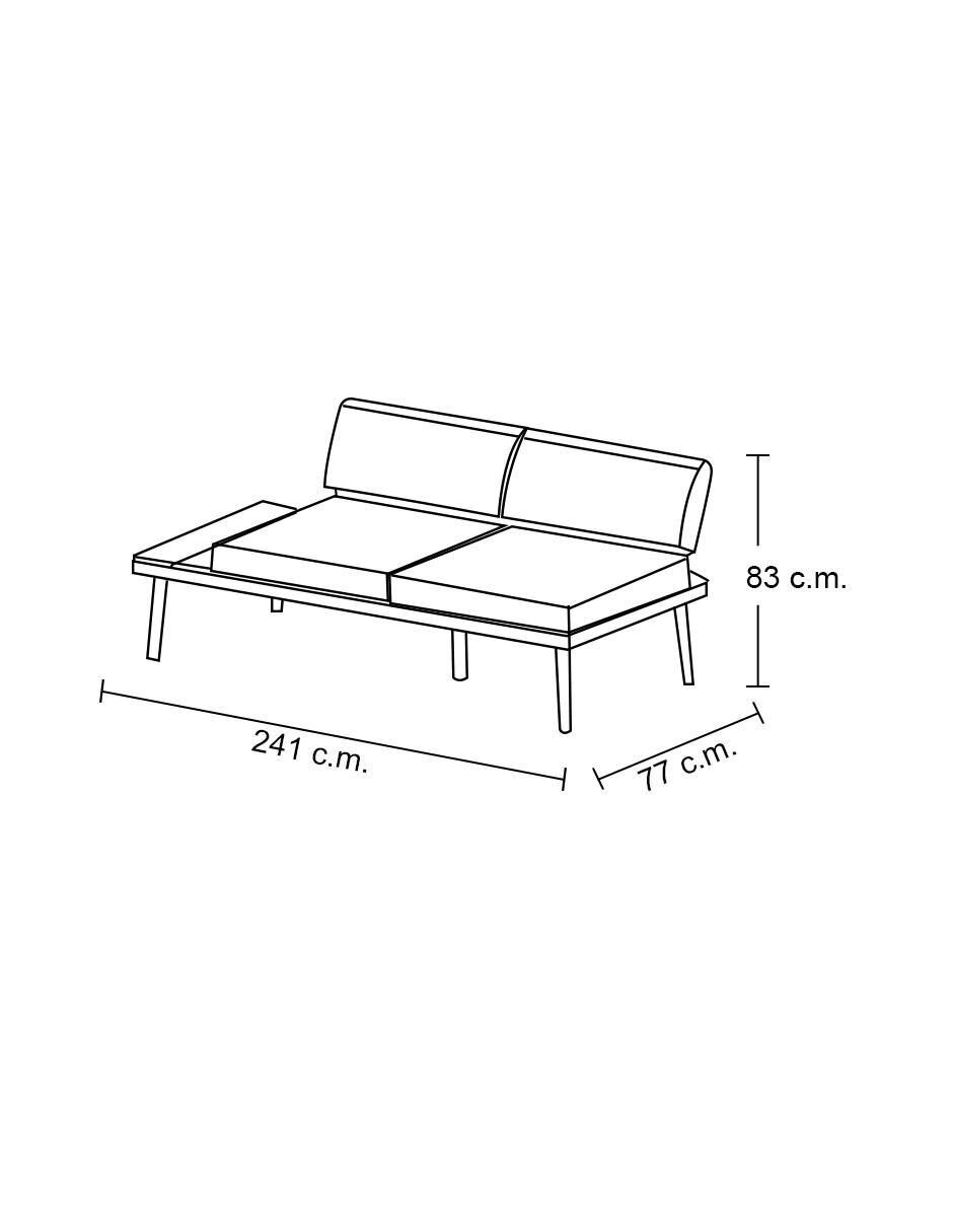Love seat Exterior