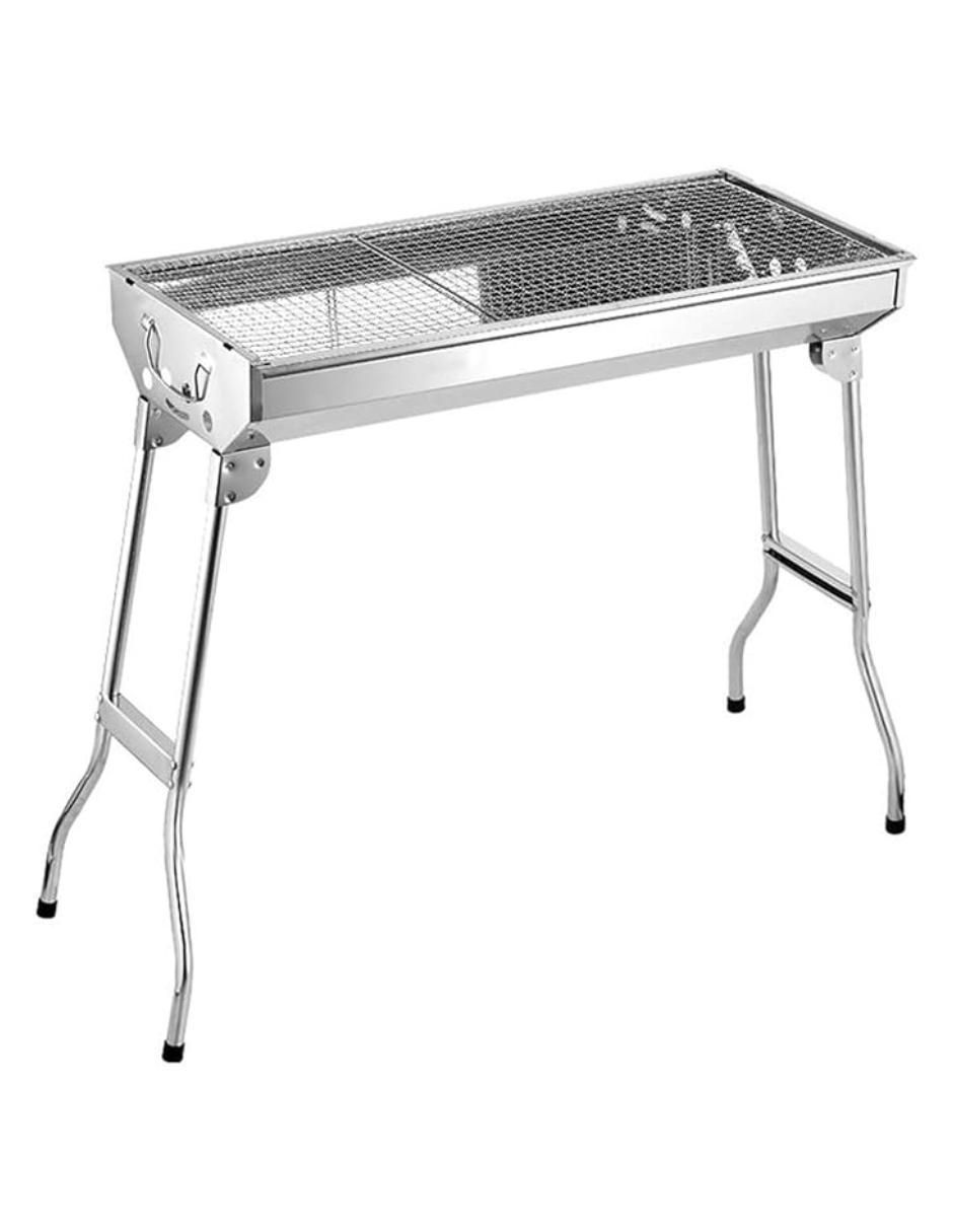 Asador de carbón de acero inoxidable