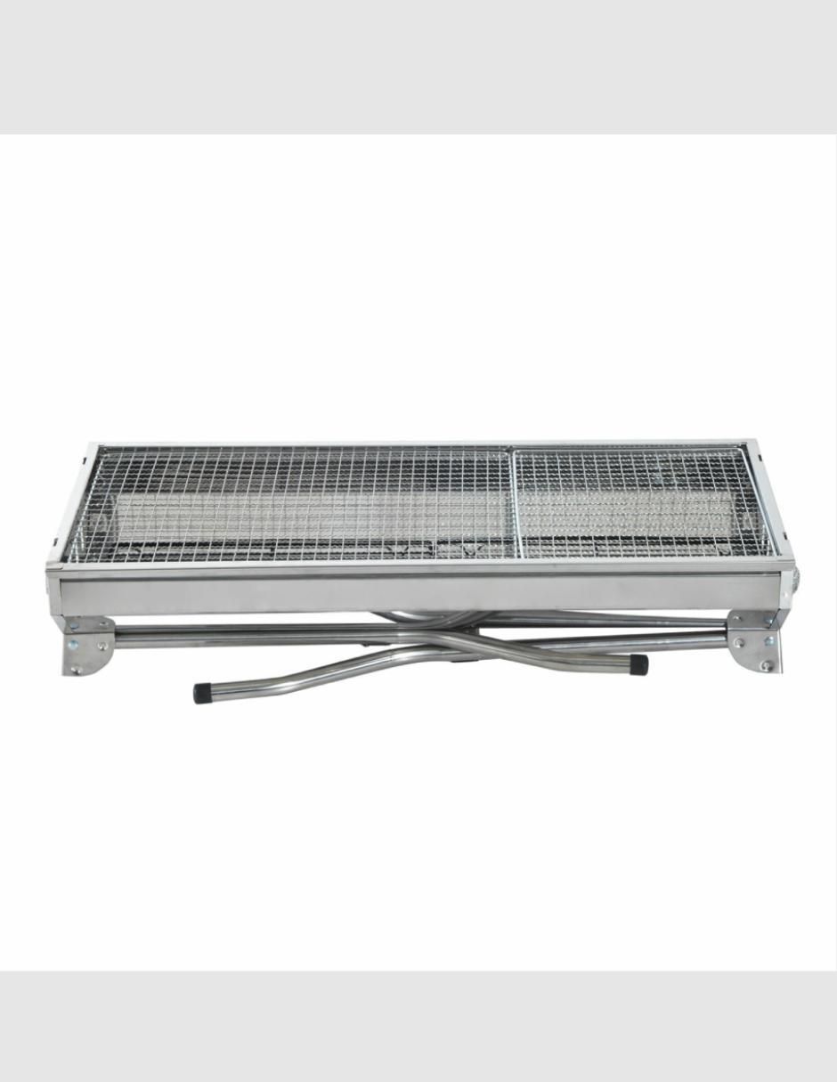 Asador de carbón de acero inoxidable 2