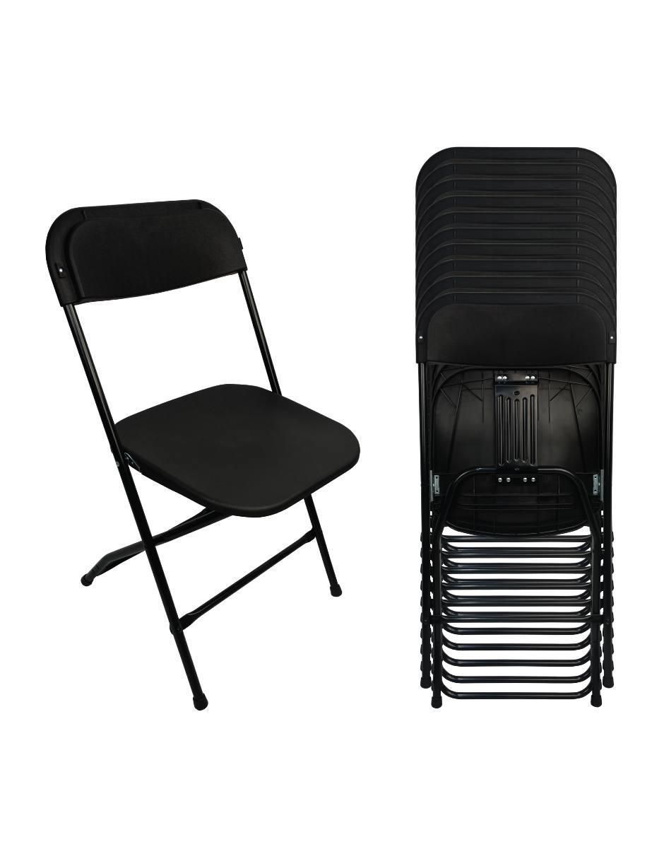 Set de sillas plegables 10 piezas Styrka