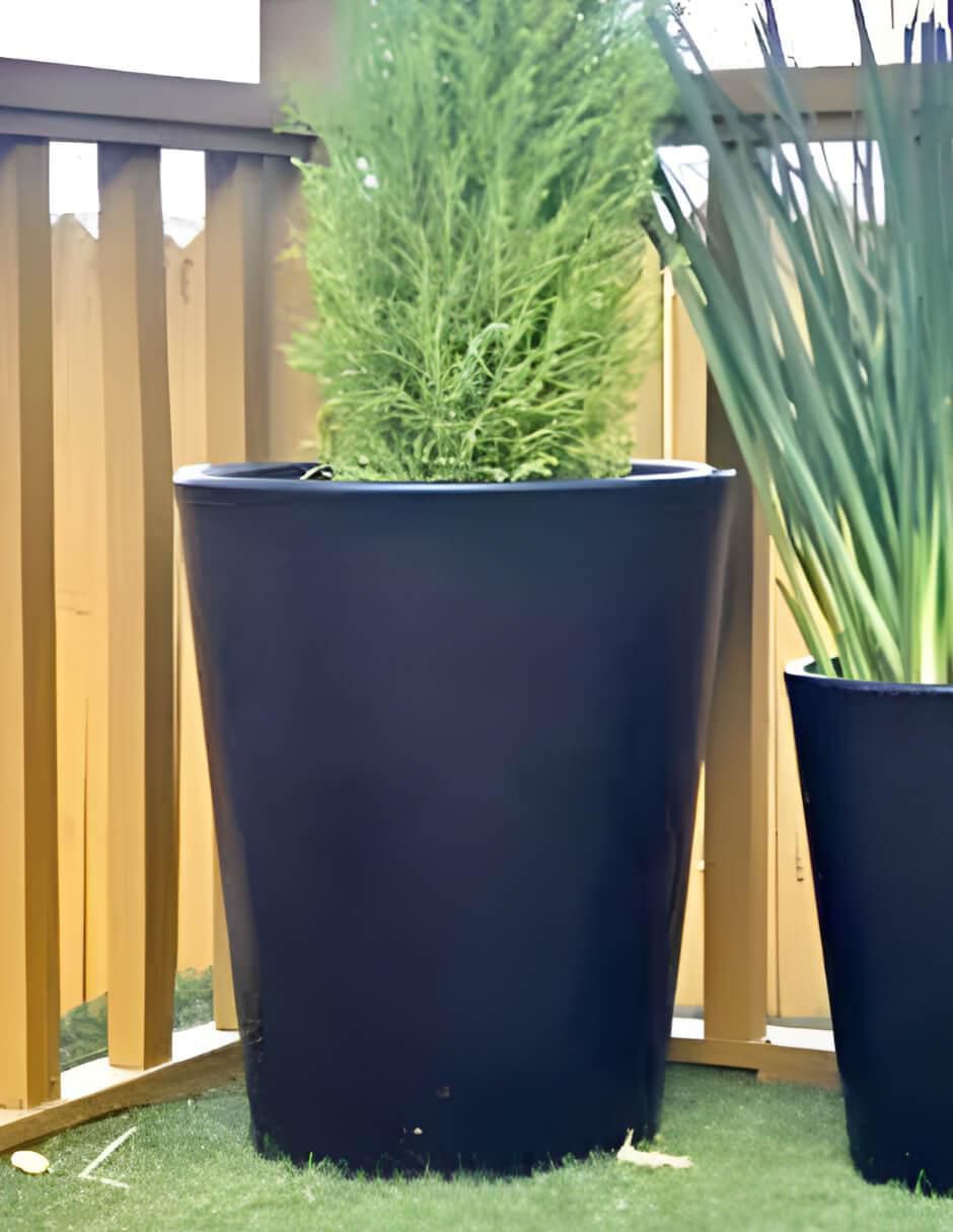 Maceta Gerbera 45 de plástico con sistema automático de riego