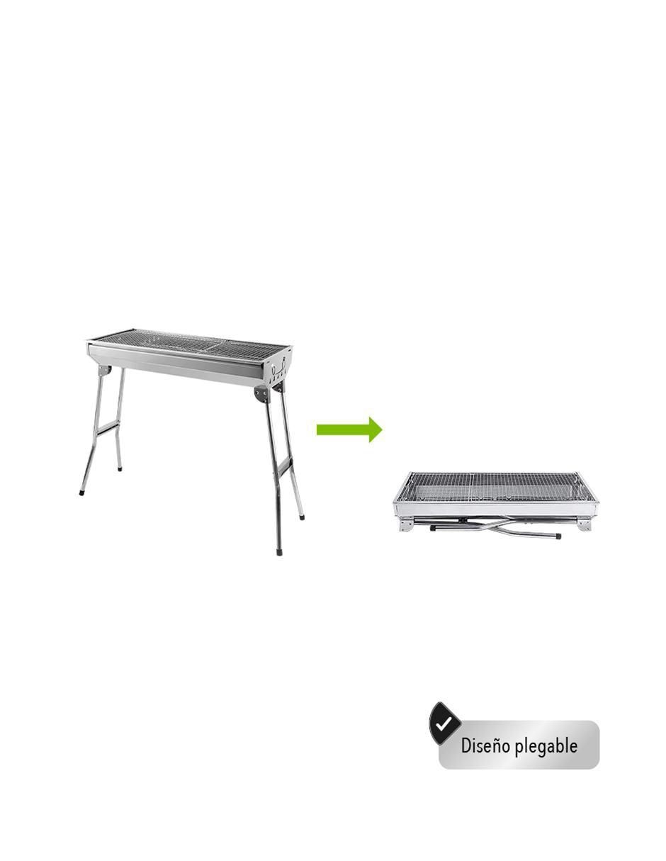 Asador de carbón asa-1g