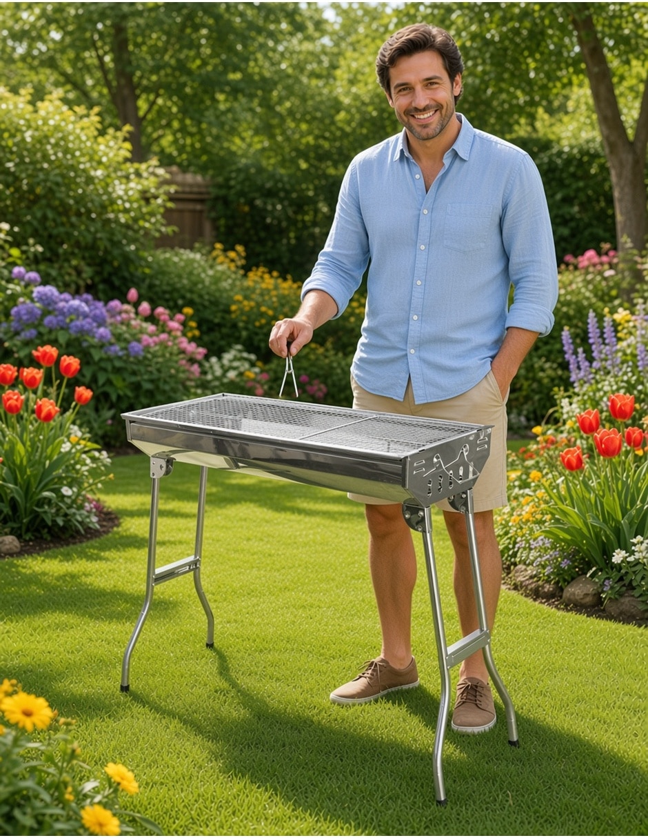 Asador de carbón asa-1g 6