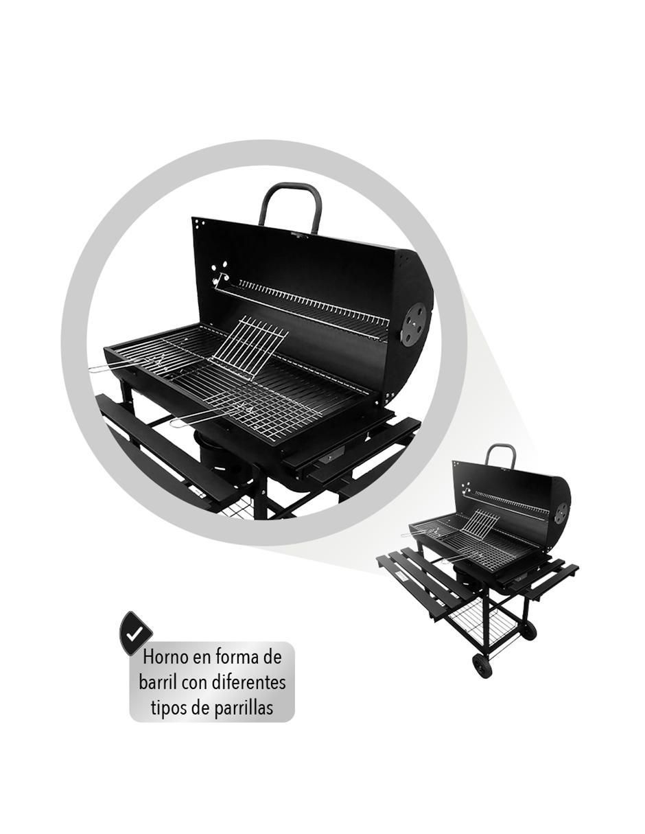 Asador carbón ASA-2N de hierro 3