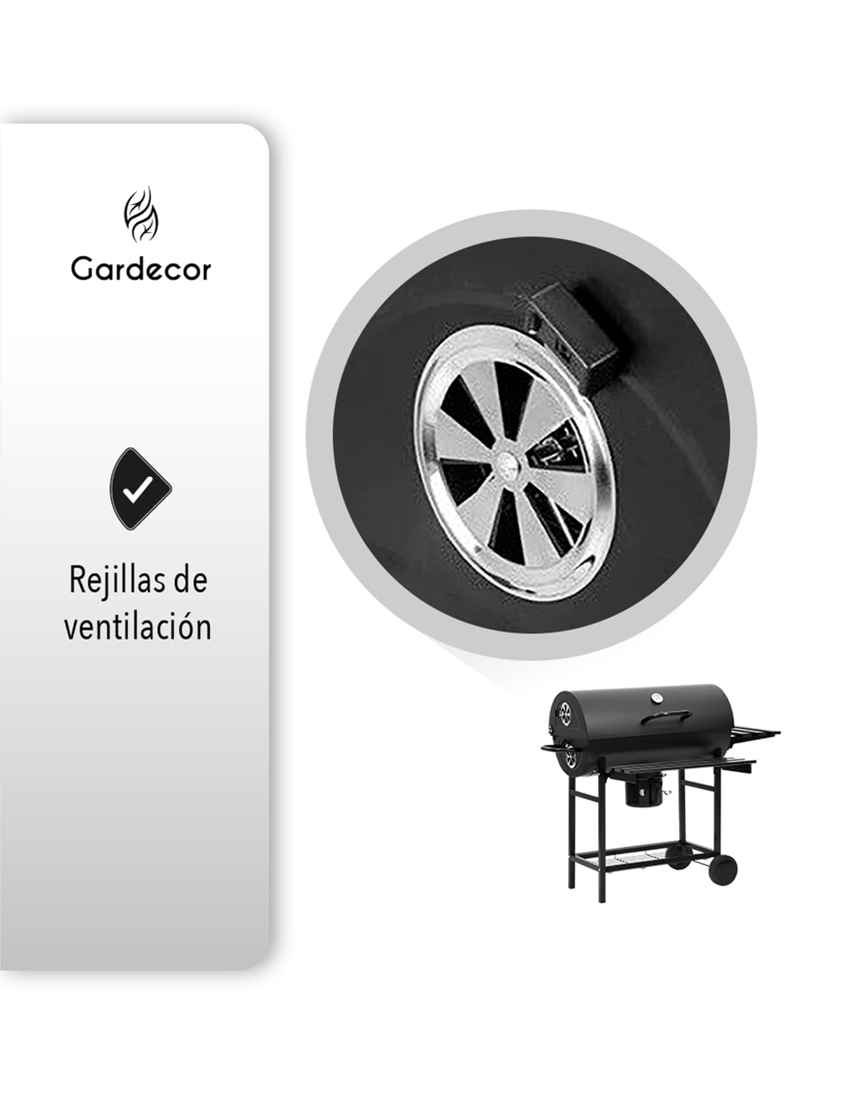 Asador carbón ASA-2N de hierro 4