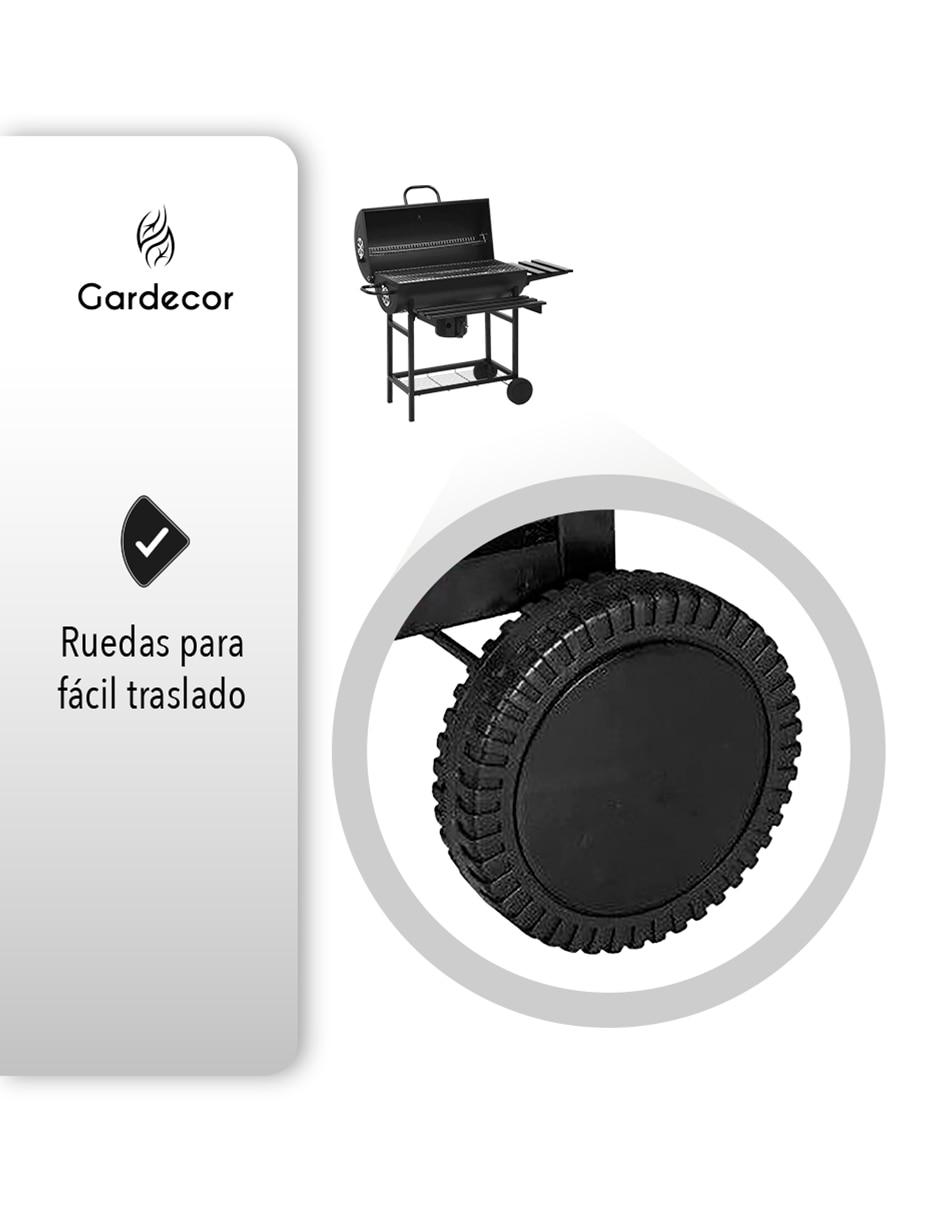 Asador carbón ASA-2N de hierro 5