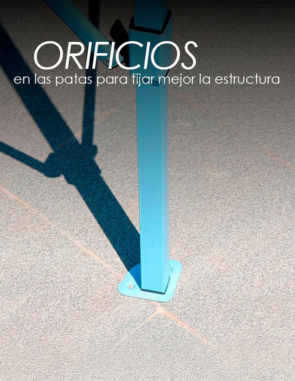 Carpa ancho 300 cm x largo 300 cm 7
