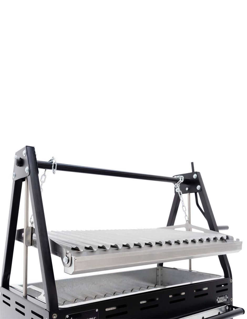 Asador de carbón Pampa II Black Emp