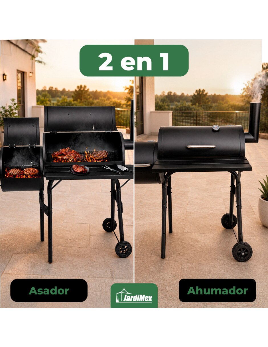 Asador de carbón Mkz-Asadobbqsneg