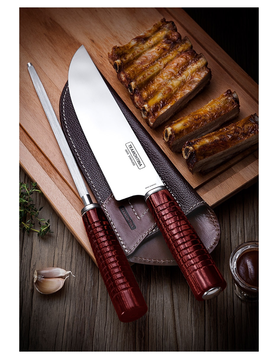 Set de cuchillos carnicero polywood 3 piezas 3