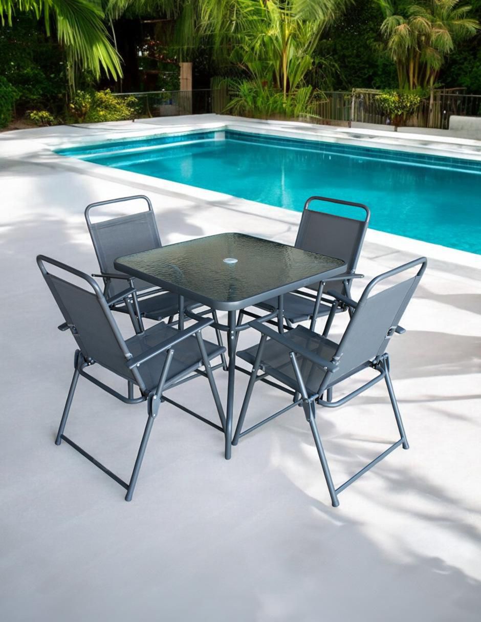 Comedor Jardín para 2 personas de cristal 3