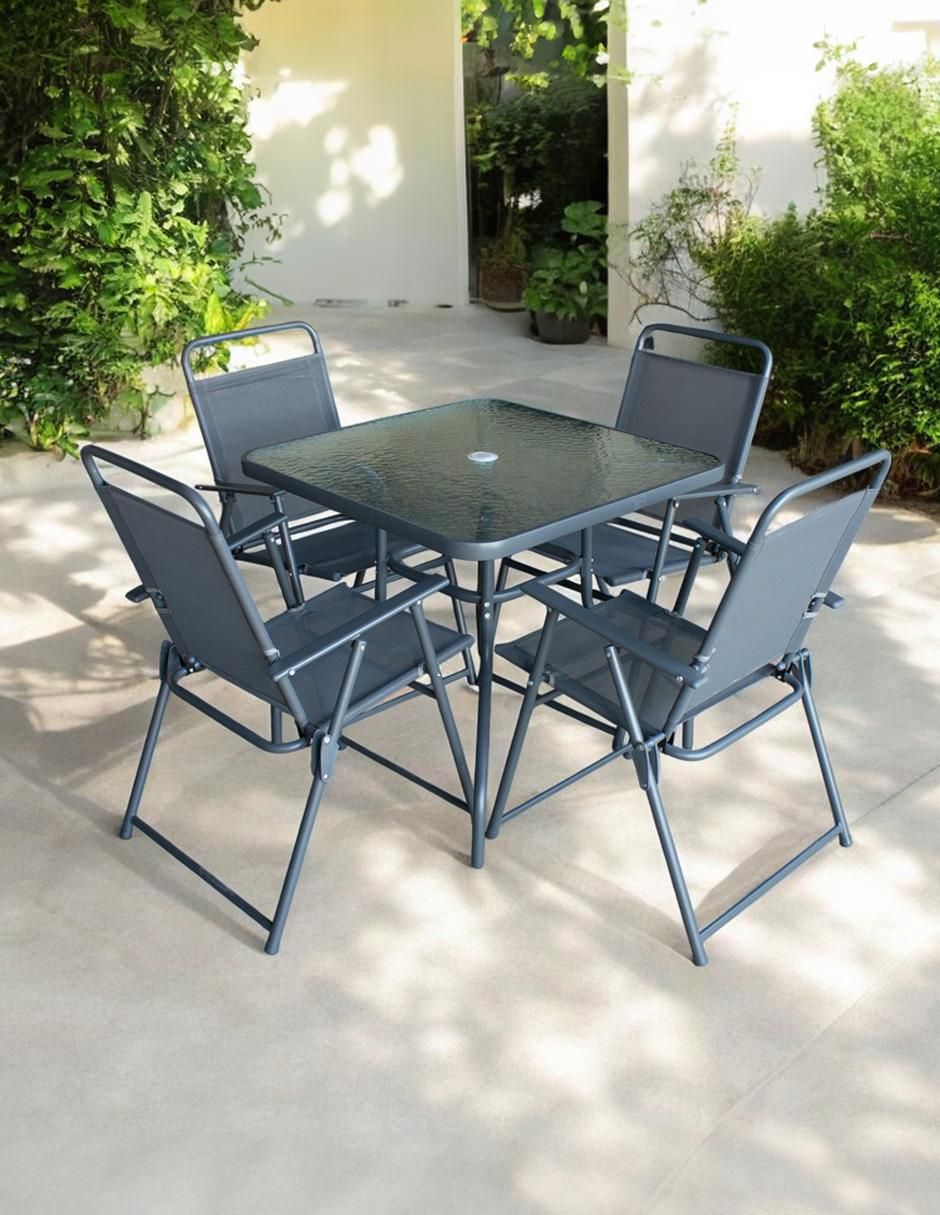 Comedor Jardín para 2 personas de cristal 4