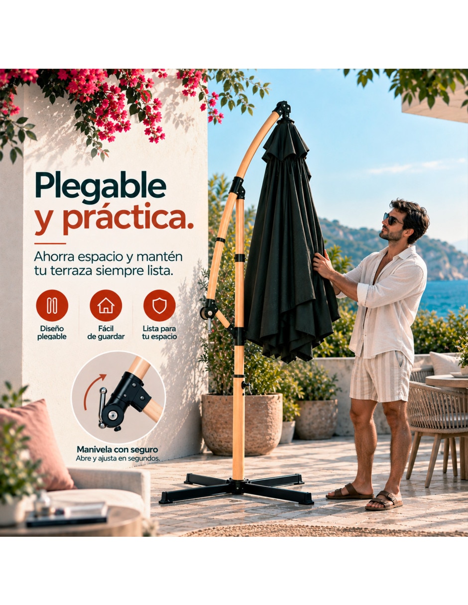 Sombrilla para jardín 5