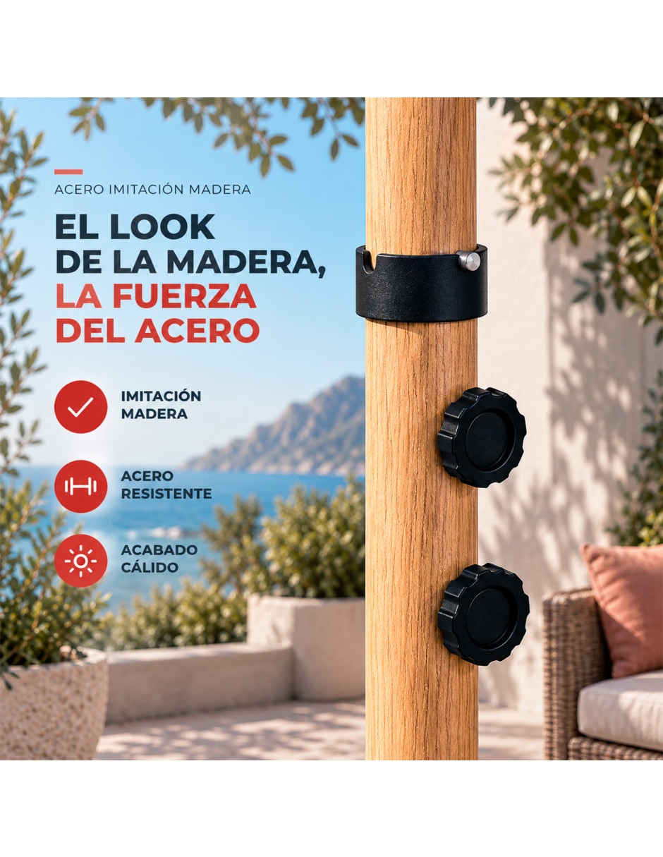 Sombrilla para jardín