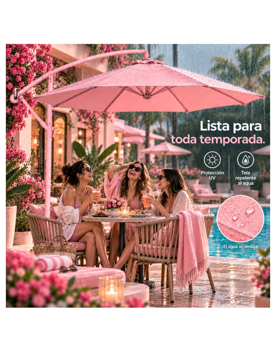 Sombrilla para jardín 6