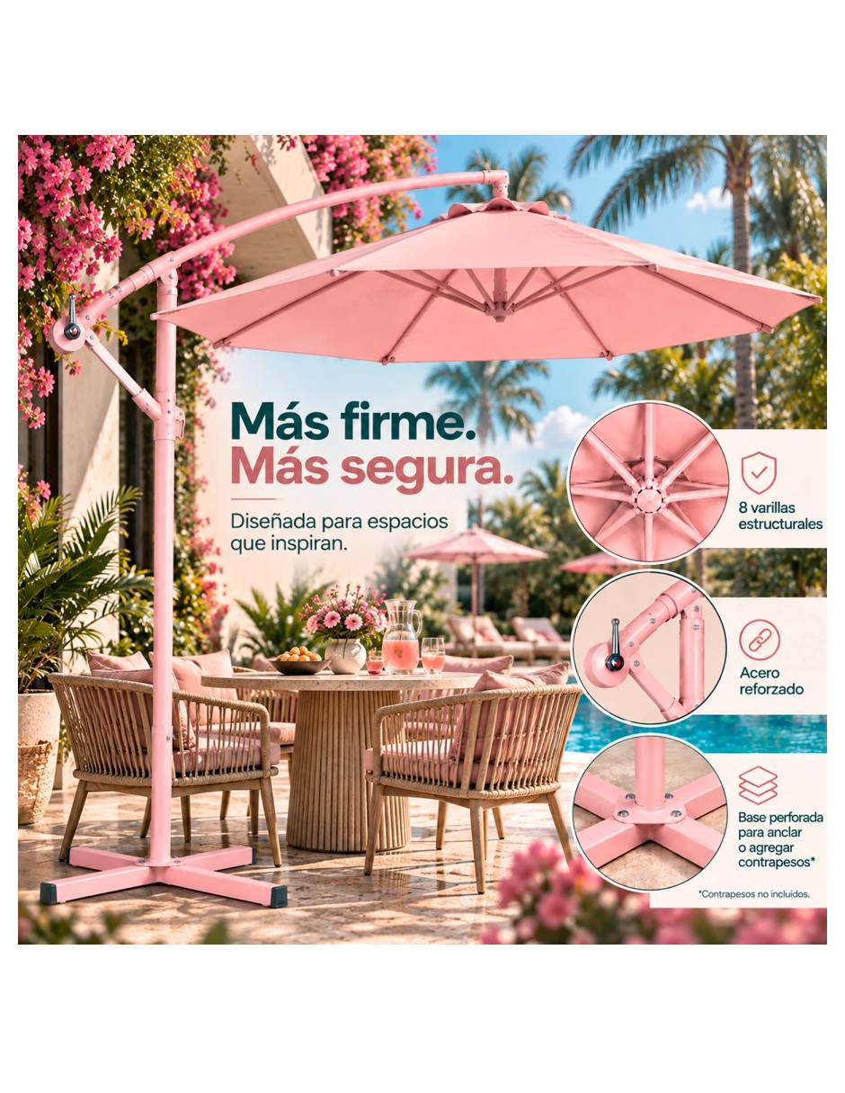 Sombrilla para jardín 5