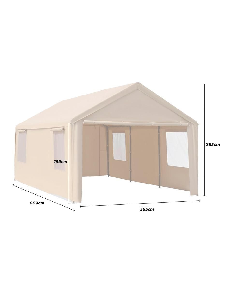 Carpa ancho 365 cm x largo 609 cm 5