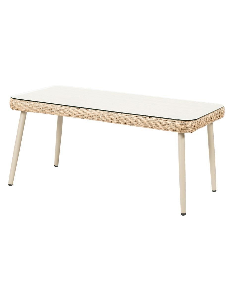 Sala 3 piezas Ibiza Gold de ratán pvc 4