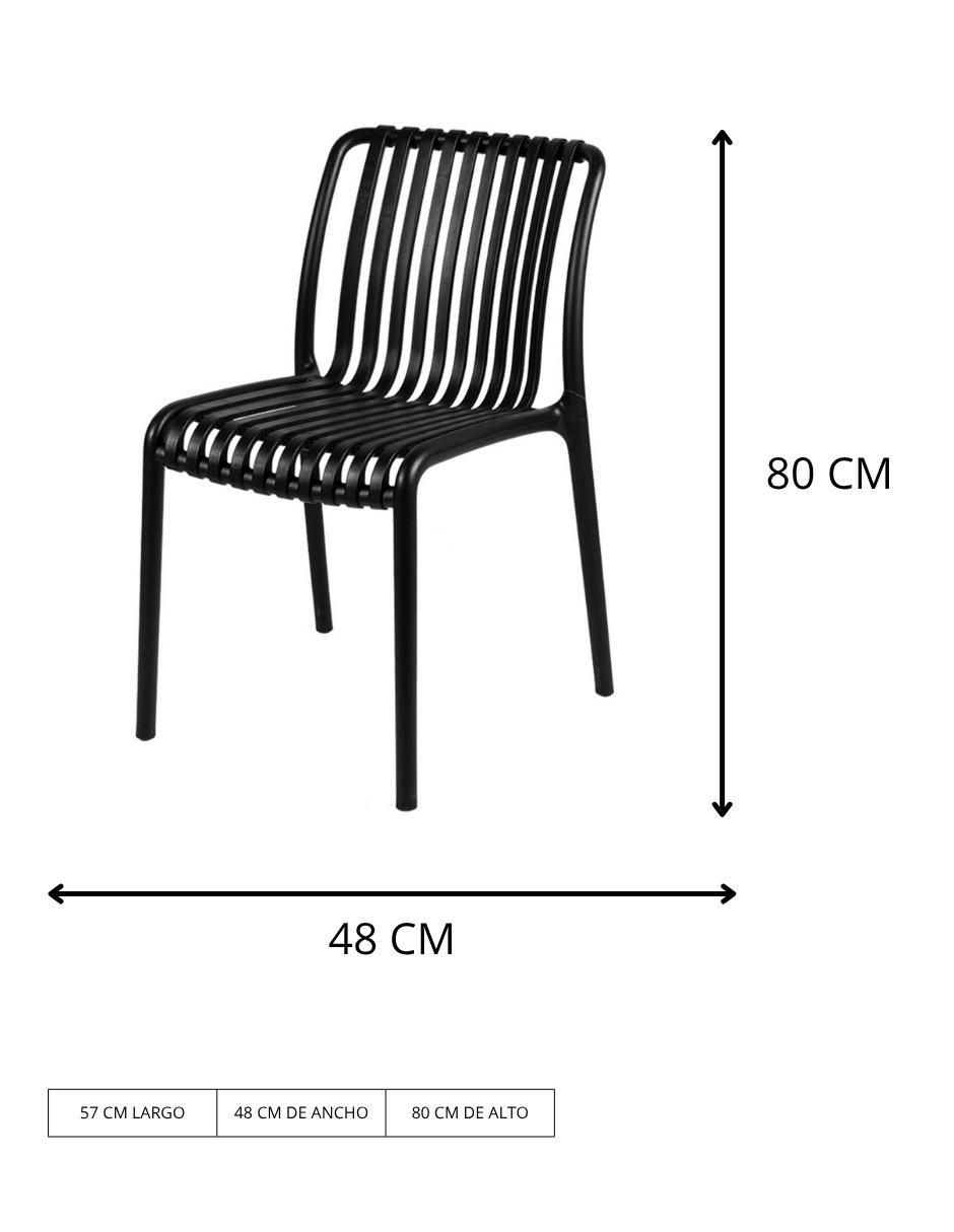 Silla de plástico 7