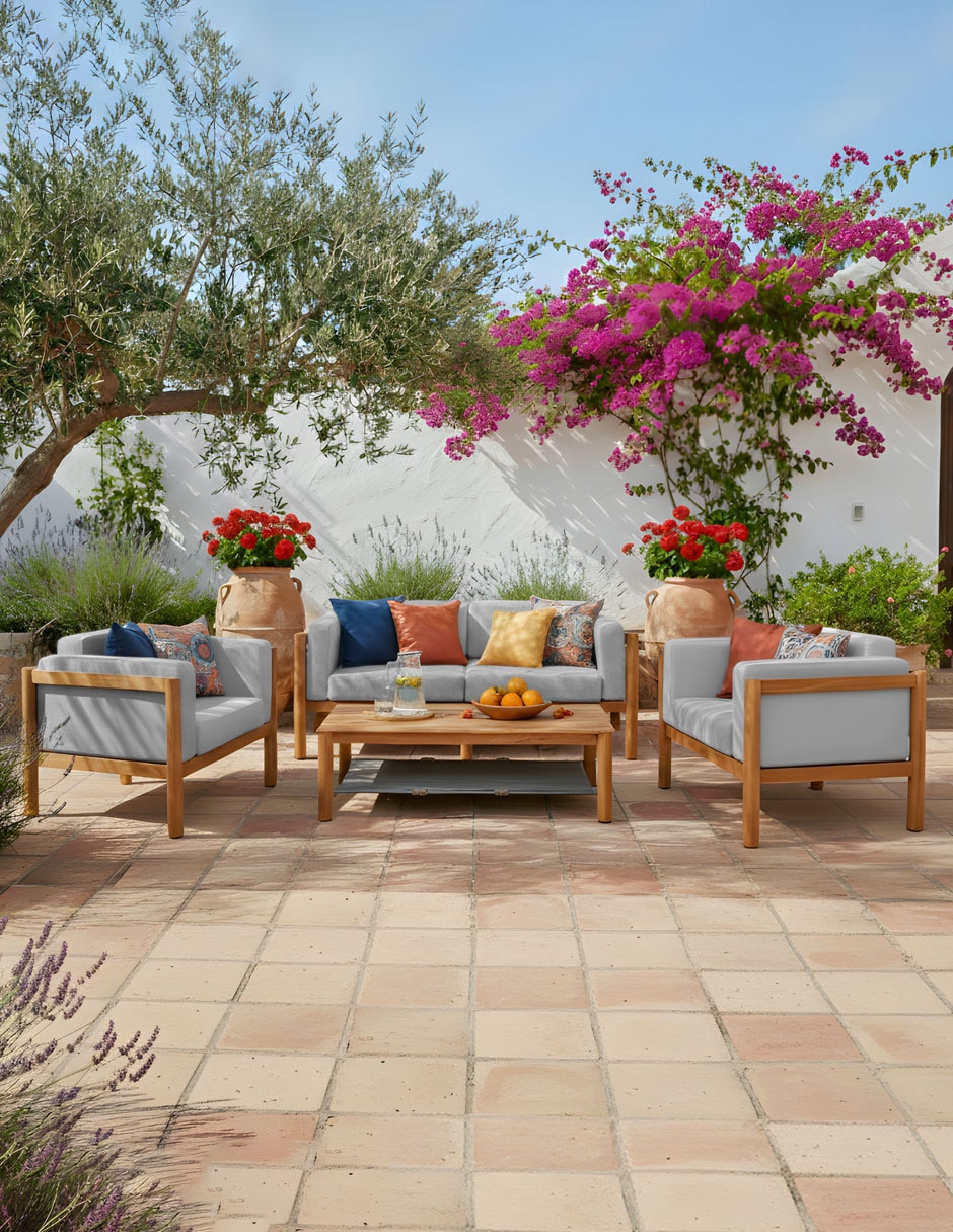 Mesa de centro armable Milos Haus Outdoor