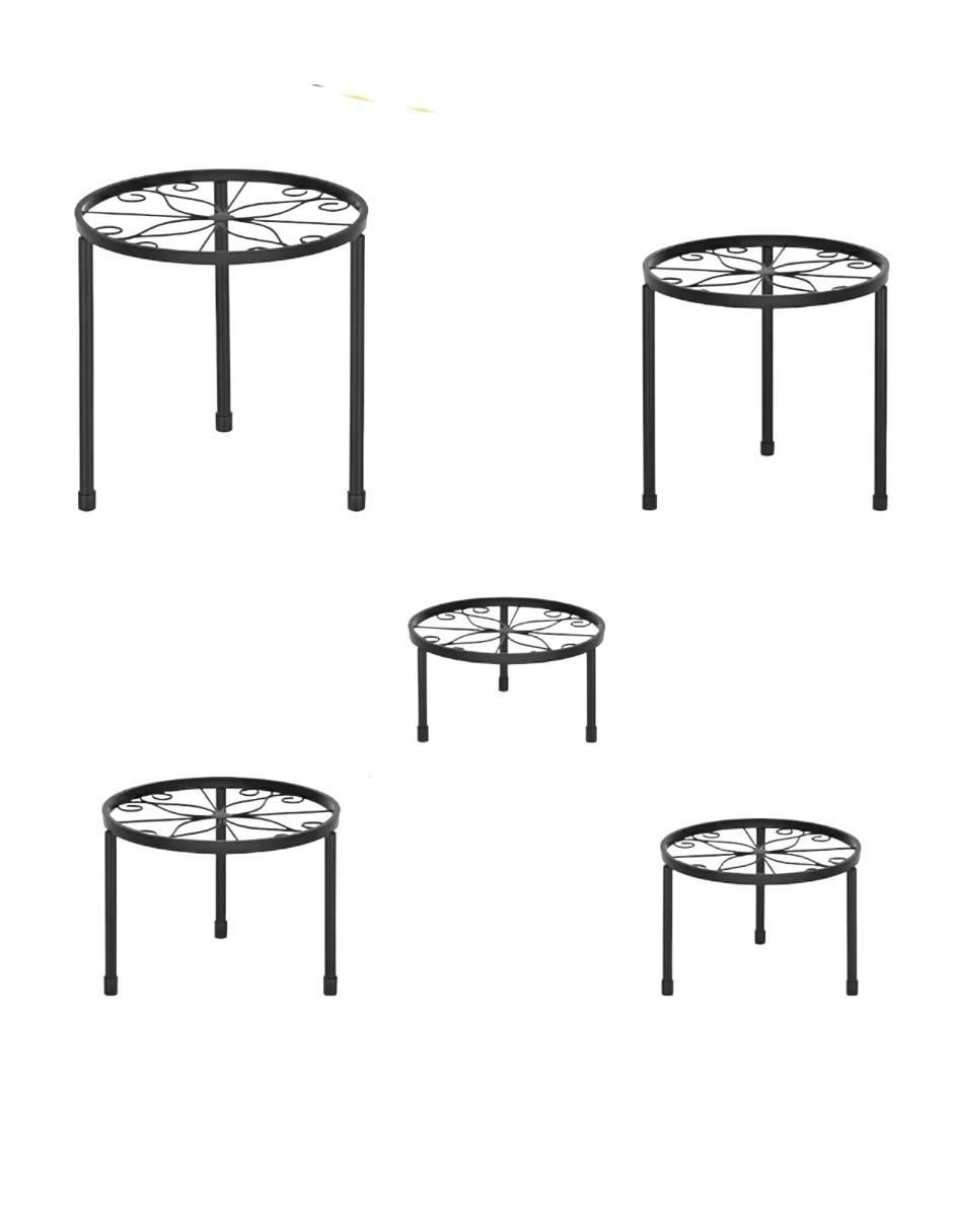 Base para maceta de metal Base para maceta de metal