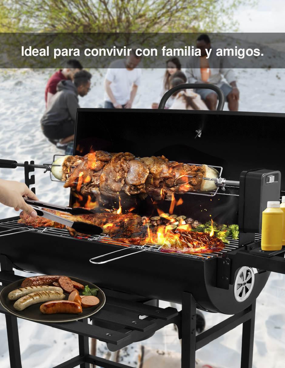 Asador de carbón 3