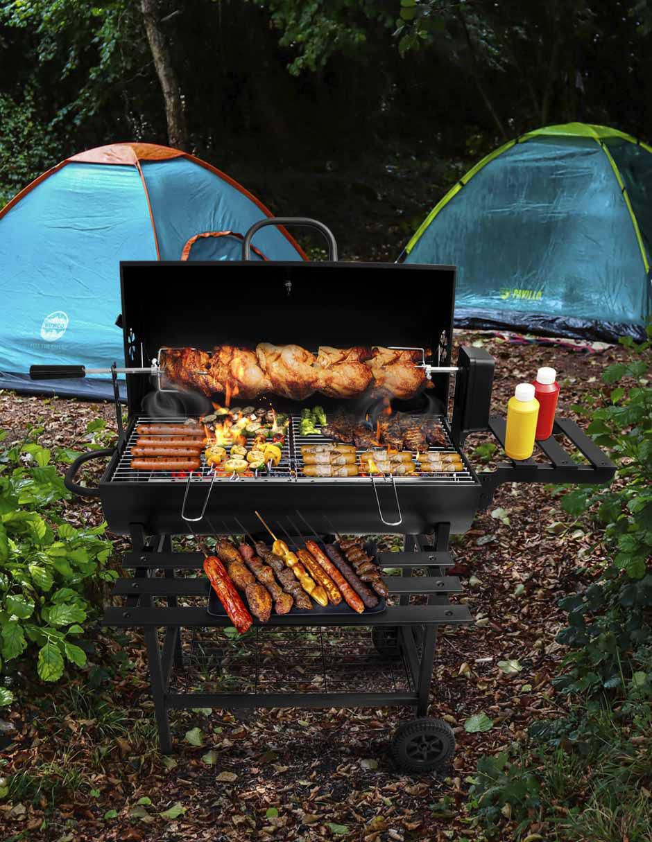 Asador de carbón 5