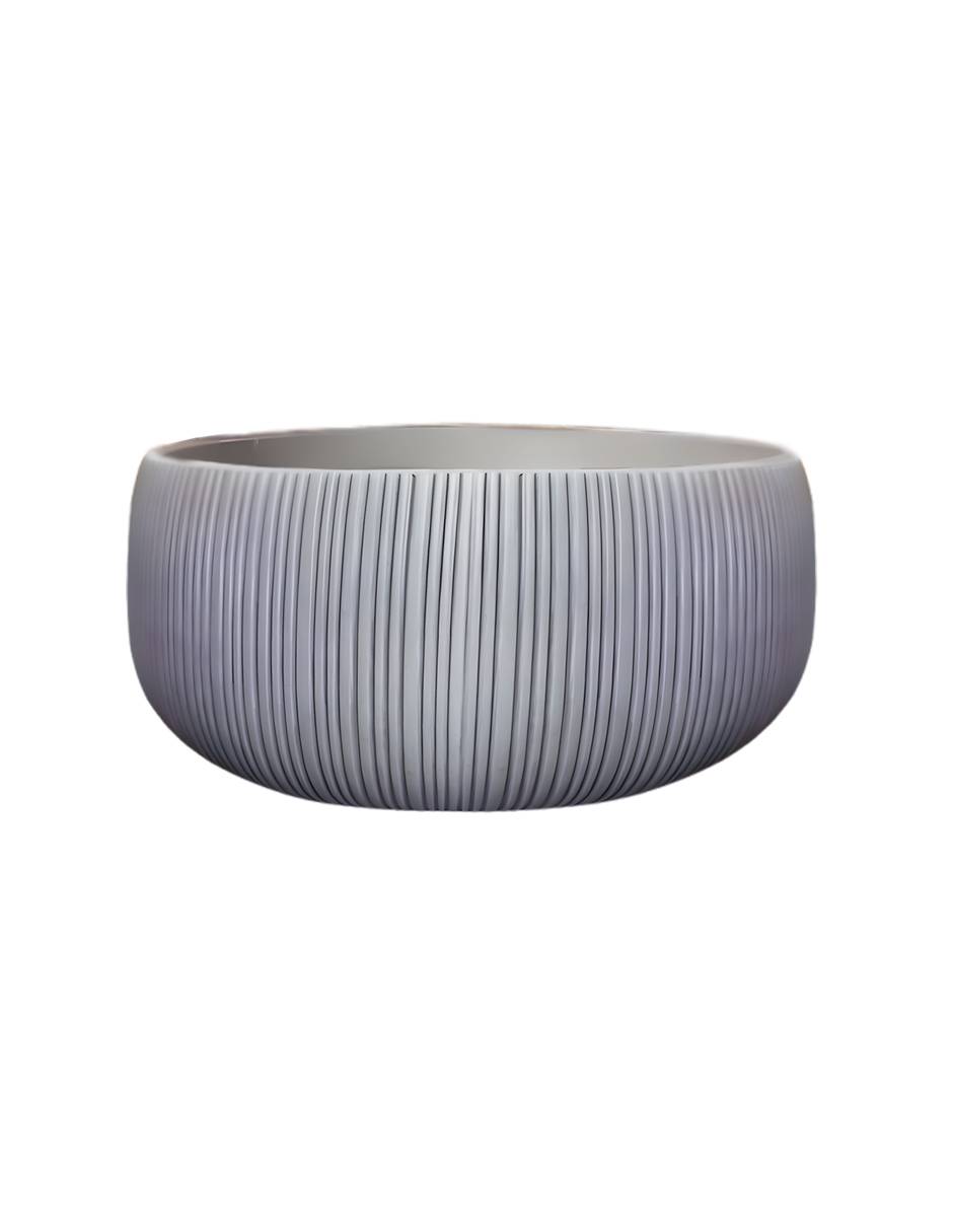 Maceta samoa de fibra de arcilla