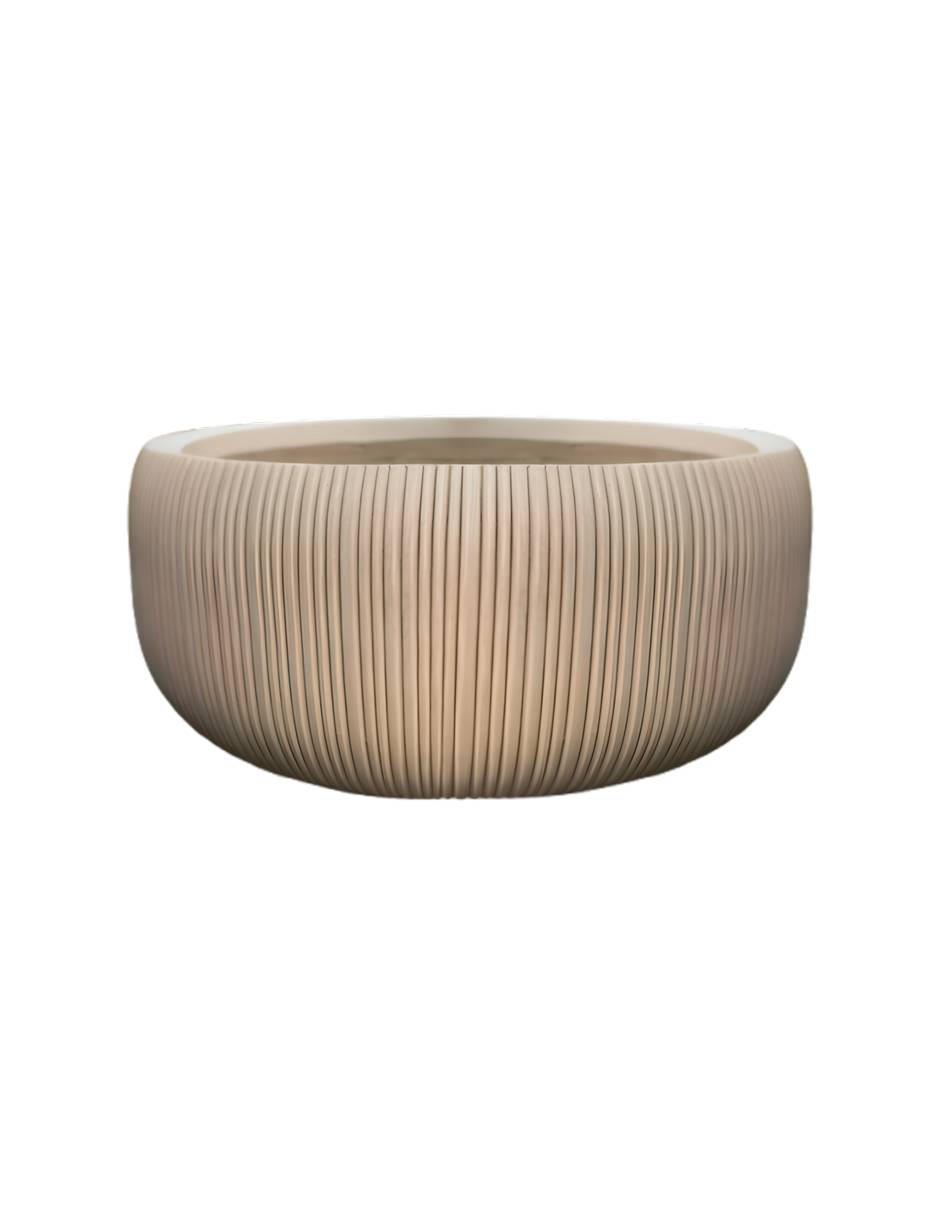 Maceta samoa de fibra de arcilla