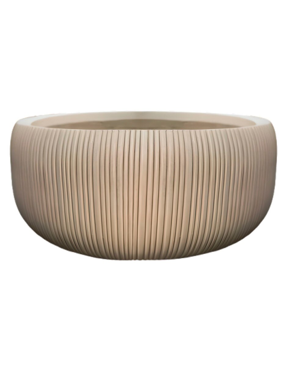 Maceta samoa de fibra de arcilla